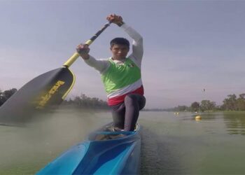 El canoista michoacano Rigoberto Camilo, obtuvo el segundo lugar en Rusia