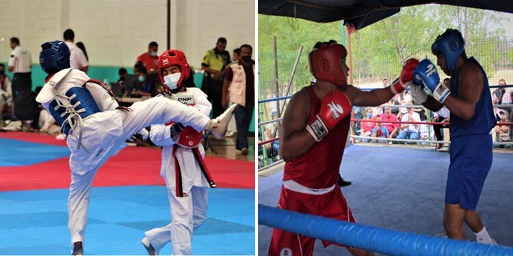 Gran fiesta deportiva con Selectivos de Taekwondo y Box