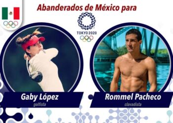 María Gabriela López y Rommel Pacheco serán los abanderados de México en Tokio 2020