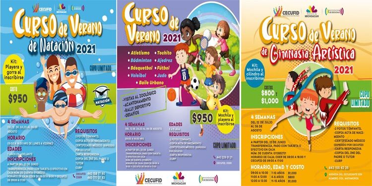 Convoca Cecufid a Cursos de Verano 2021