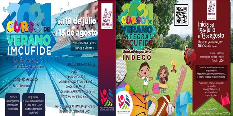 Listos, Cursos de Verano IMCUFIDE 2021