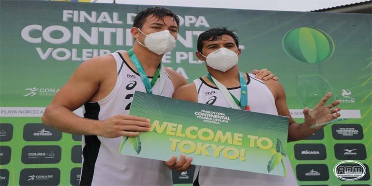 Gana México medalla de oro y boleto a Tokio 2020 en Voleibol de Playa