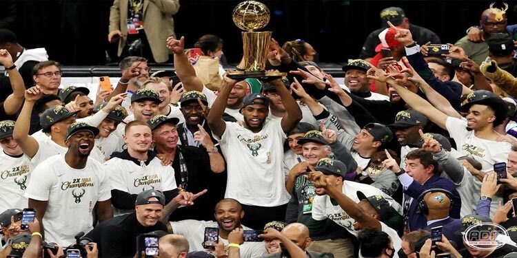 Los Bucks son los Campeones de la NBA