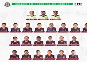 El Tri anuncia a sus 23 convocados para la Copa Oro