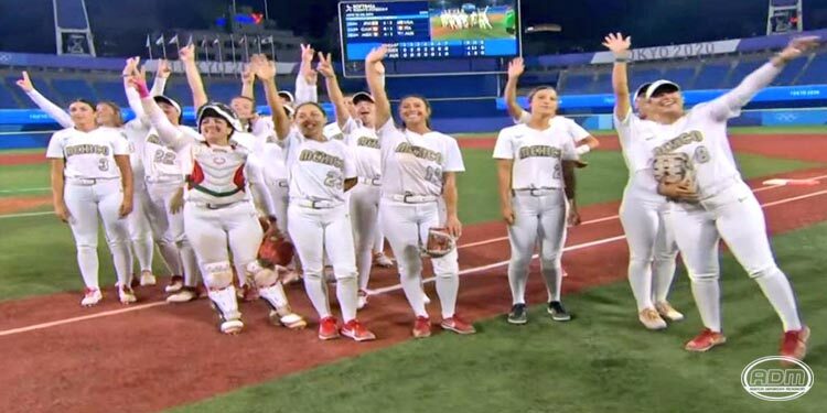 México se quedó a un paso del bronce en softbol