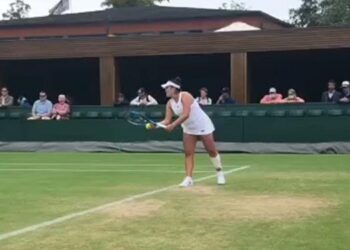 Julia García tiene un debut triunfal en Wimbledon