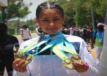 Cierre dorado tuvo la delegación michoacana de patines sobre ruedas en los JN Conade 2021