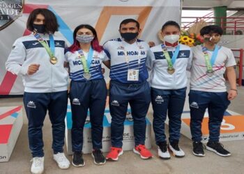 El patinaje sobre ruedas tuvo inicio dorado para Michoacán en los Juegos Nacionales Conade 2021