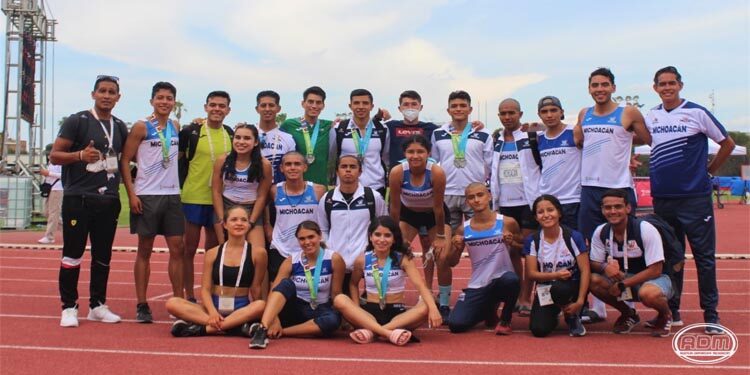El atletismo michoacano cierra su participación con tres medallas en los Juegos Nacionales Conade 2021