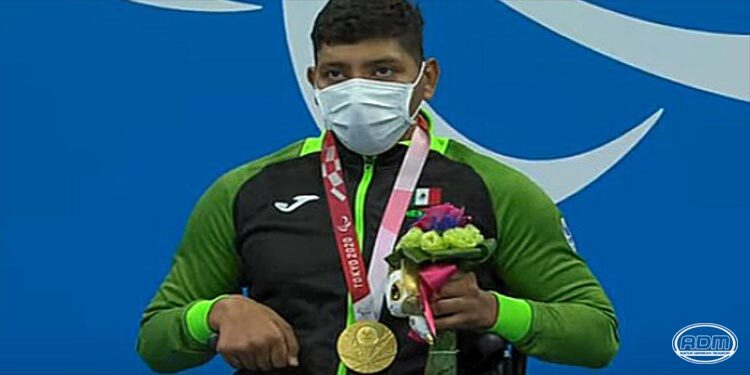 Jesús Hernández domina la alberca y gana segundo oropara México en los Juegos Paralímpicos de Tokio 2020