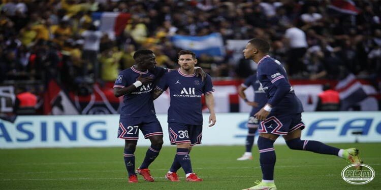 Messi hizo su debut oficial con el PSG