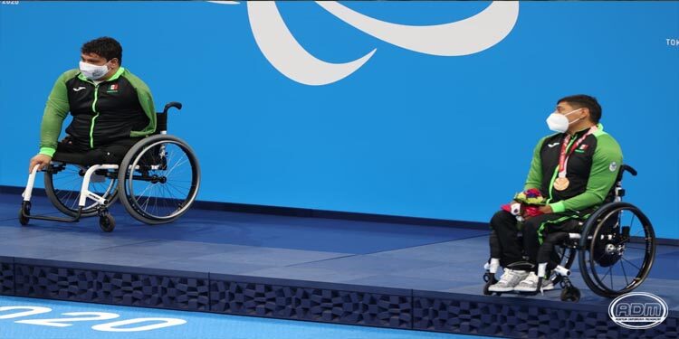 México obtiene un oro y dos bronces en la para natación en Tokyo 2020