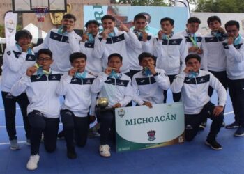 Michoacán hace historia con medalla de oro en baloncesto en Juegos  Nacionales Conade 2021