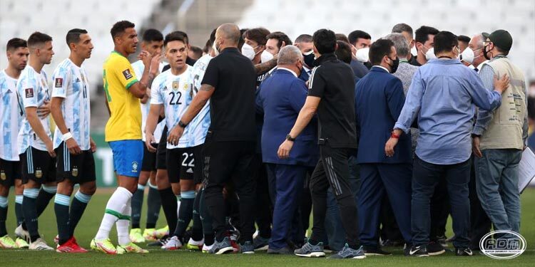 ¡Escandalo! Autoridades de Salud suspenden el partido Brasil vs Argentina