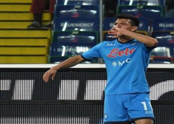‘Chucky’ Lozano anota gol en la victoria del Napoli