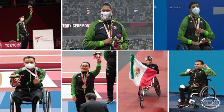 México firma actuación histórica en los Juegos Paralímpicos Tokyo 2020
