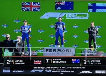 Daniel Ricciardo gana el Gran Premio de Italia