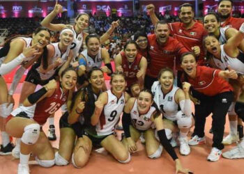 Selección femenil de voleibol de sala logra plata la en Copa Panamericana “Final Six”