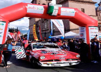 Ricardo Cordero y el michoacano Marco Hernández ganaron la etapa CDMX-Morelia de la Carrera Panamericana
