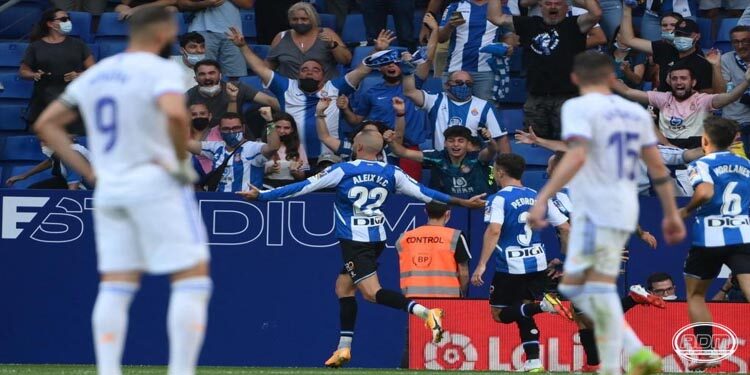 El Espanyol le quita el invicto al Real Madrid