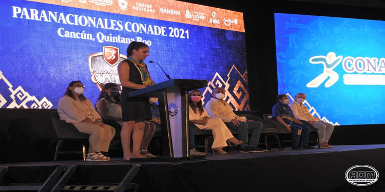 Ana Gabriela Guevara, inauguró la primera edición de los Juegos Paranacionales Conade 2021