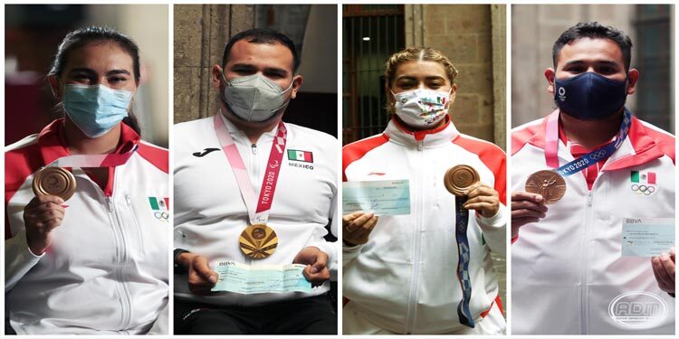 Motiva estímulo económico a deportistas olímpicos y paralímpicos