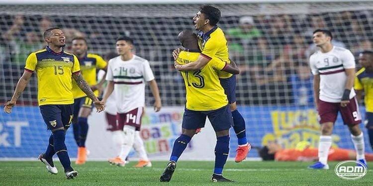 México pierde ante Ecuador en partido de preparación