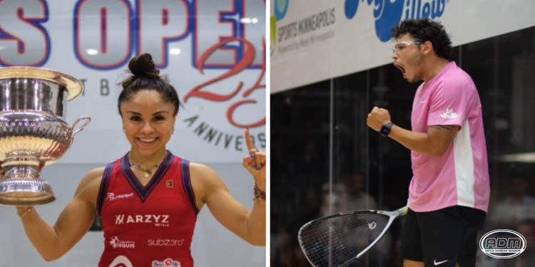 Paola Longoria y Daniel de la Rosa se proclaman campeones del US Open en Minnesota