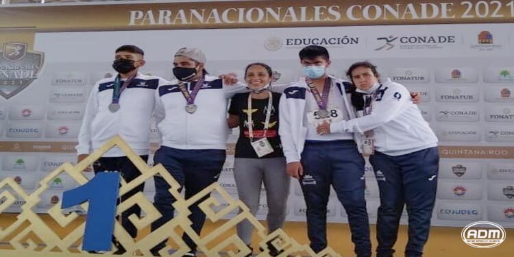Continúa la cosecha de medallas para Michoacán en los Juegos Paranacionales Conade 2021