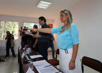 Rinden protesta integrantes de la Junta de Gobierno del IMCUFIDE