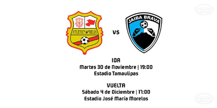Listos los días y horarios para el Atlético Morelia vs TM Futbol Club