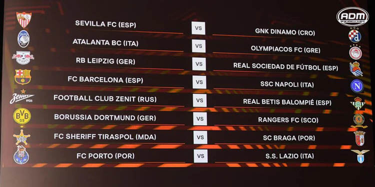 Así se jugarán los Play-Offs de la Europa League