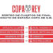 Definidos los Cuartos de Final de la Copa del Rey