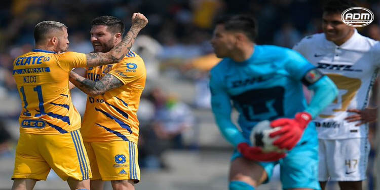 Los Tigres rugen en CU y le quitan el invicto a los Pumas
