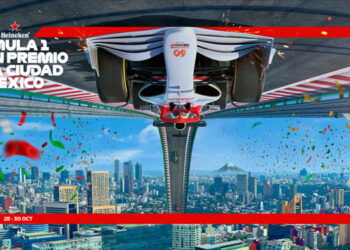 Imagen del Gran Premio de México 2022 rinde tributo a la Ciudad de México
