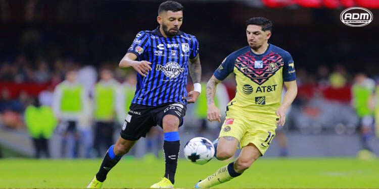América sigue sin ganar en el Azteca, ahora empata con Querétaro