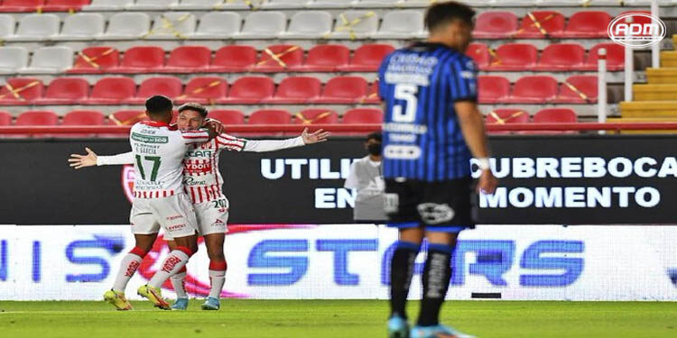 Necaxa vence por la mínima al Querétaro