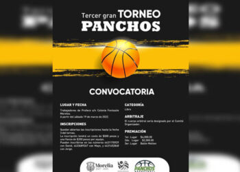 IMCUFIDE convoca al Torneo de Basquetbol  “Panchos 2022”