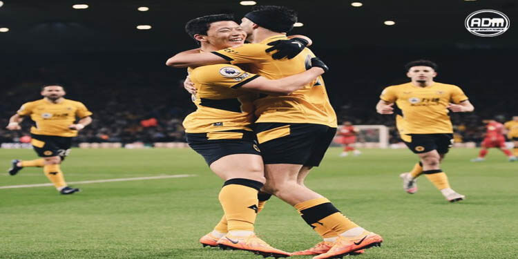 Raúl Jiménez anota gol en el triunfo de los Wolves ante el Watford