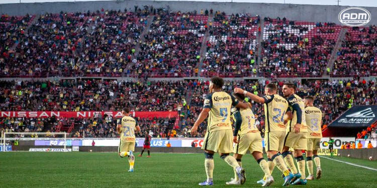 ¡Águilas Enrachadas! América vence a los Xolos y ligan su cuarta victoria consecutiva