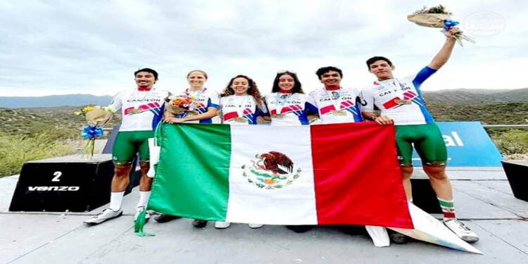 La michoacana Fátima Híjar Marín ganó medalla de oro en el Panamericano de Ciclismo de Montaña