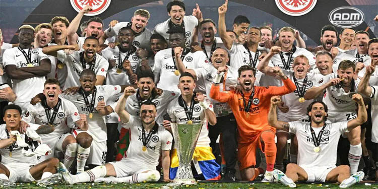 El Eintracht de Frankfurt conquistó su segunda UEFA Europa League
