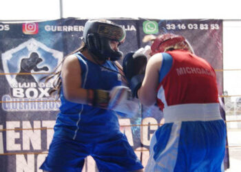 Celebran Festival de Box en Unidad Deportiva Miguel Hidalgo