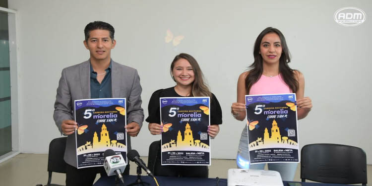 Anuncian la quinta edición de la Carrera Nocturna “Morelia Corre”