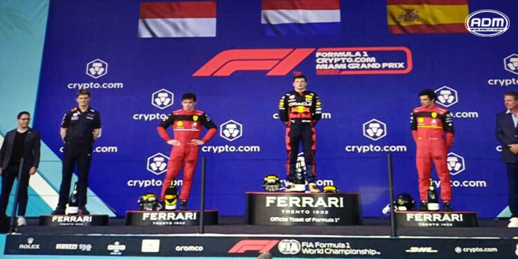 Max Verstappen se erigió primer triunfador del GP de Miami