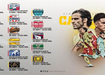 Los Canarios debutarán ante Raya2 Expansión en el Apertura 2022