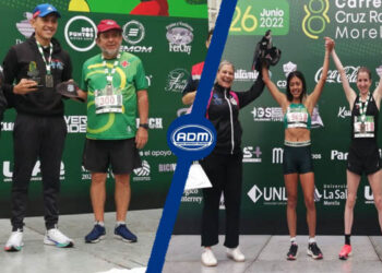 Jorge Mier y Natali Mendoza se consagran en la 8ª Carrera Atlética de la Cruz Roja