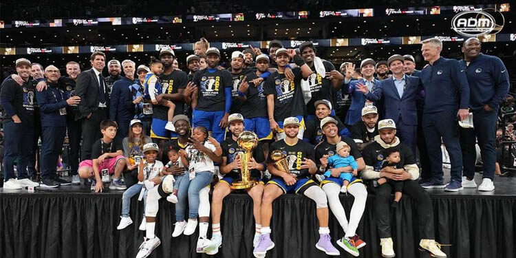 Los Golden State Warriors son los Campeones de la NBA