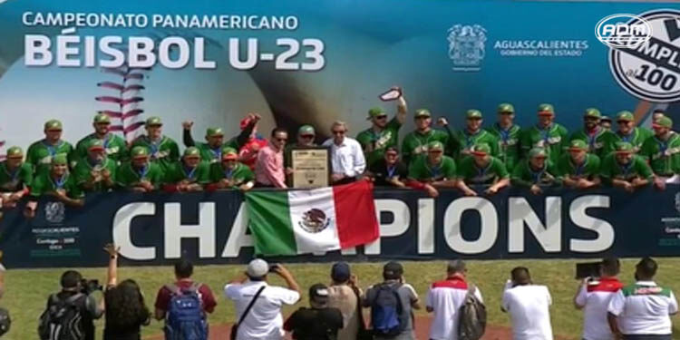 Con paso perfecto, México se proclama campeón en Panamericano de Beisbol