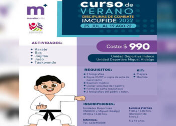 En puerta curso de verano de disciplinas de combate del Imcufide